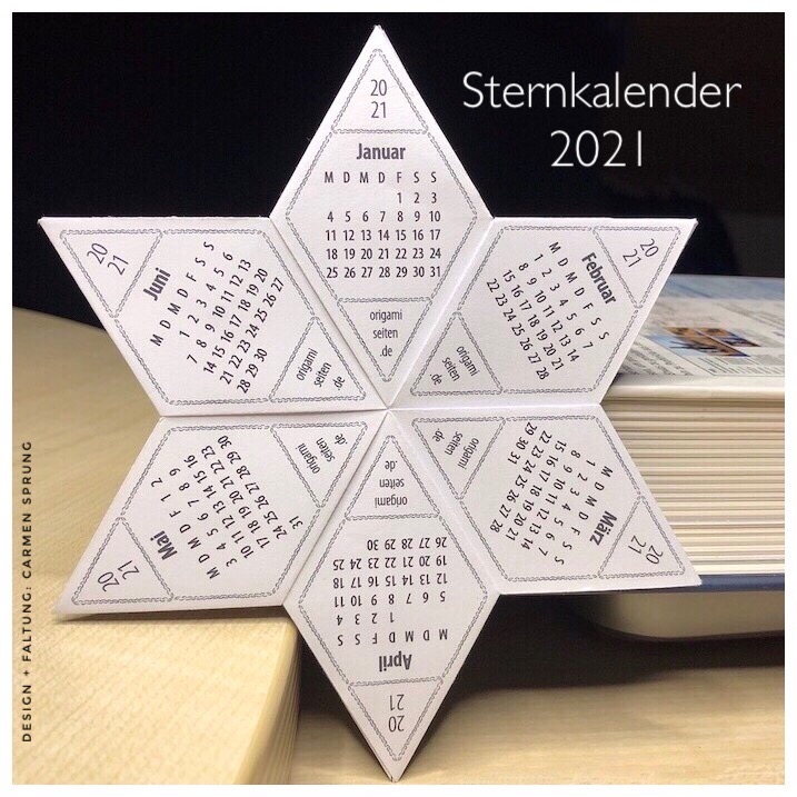 Sternk alender2021, Autorin Carmen Sprung